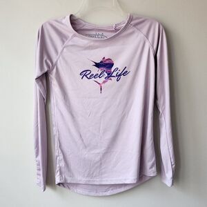 Women's Reel Life Long Sleeve Shirt | UPF 50+ Sun Protection | Size Small NWT